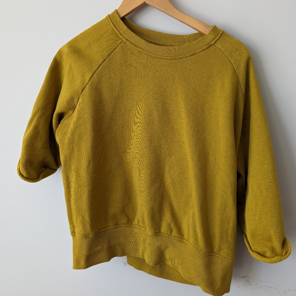 Jackson Rowe sweater size sml mustard color